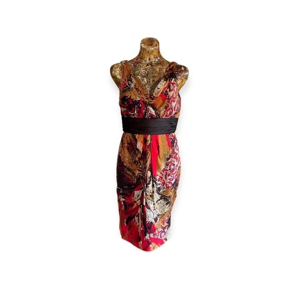 Badgley Mischka dress sleeveless Size 6 small nwt new